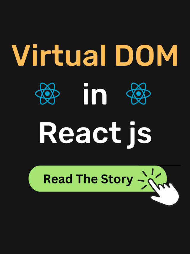 Virtual DOM in react js