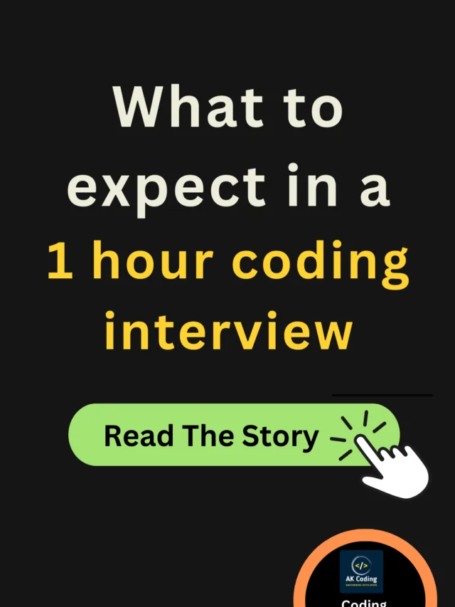 What to expect in a 1 hour coding interview?