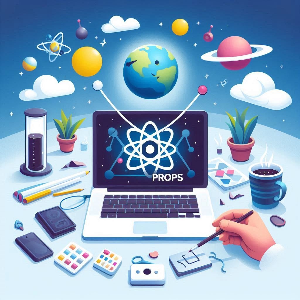 What is props in react
