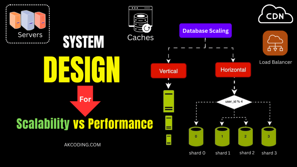 Performance vs Scalability